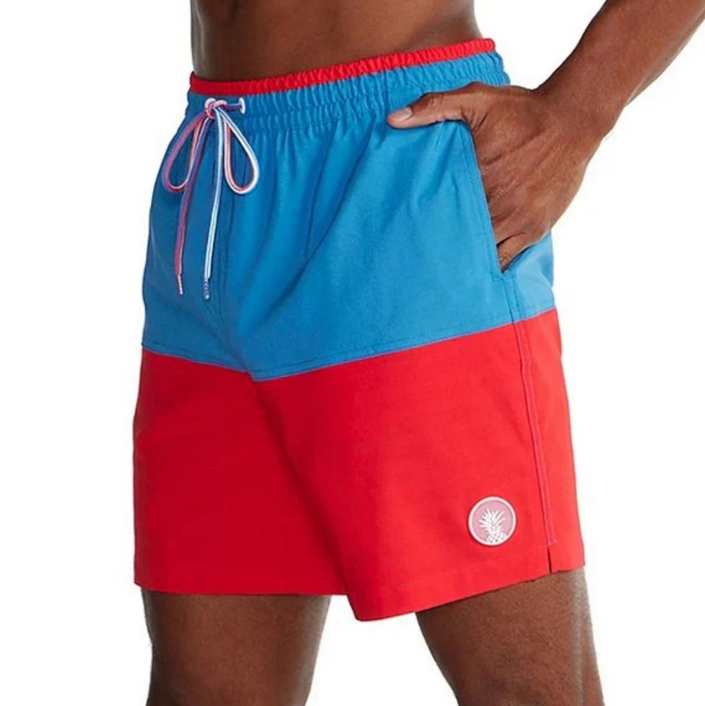 🔥NEW! Cubbies The Liberties 7" Inseam Swim Trunks sz medium NWT MS1